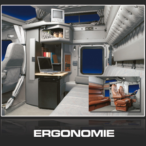 kenworth T660 ergonomie