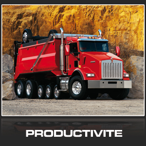 kenworth T800 productivité